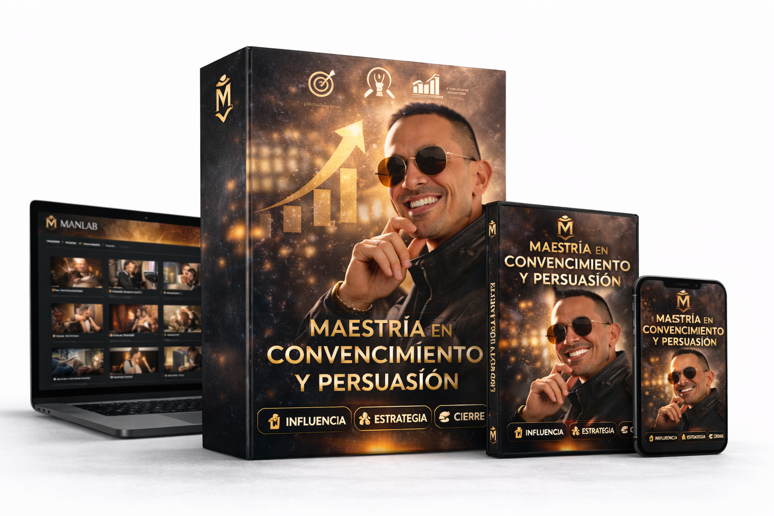 Maestría en Convencimiento y Persuasión - Mockup