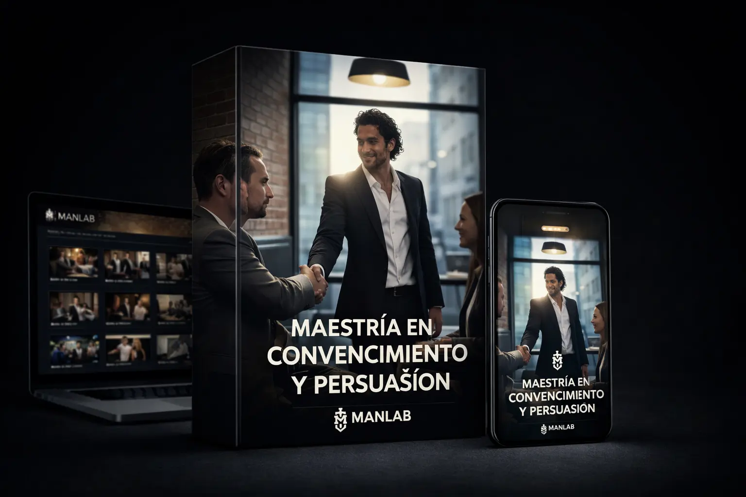 Maestría en Convencimiento y Persuasión - Mockup