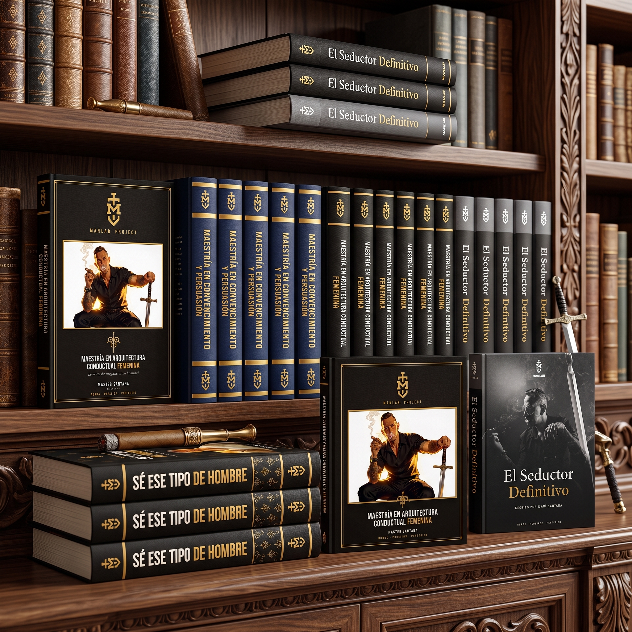 Colección de Libros Físicos ManLab